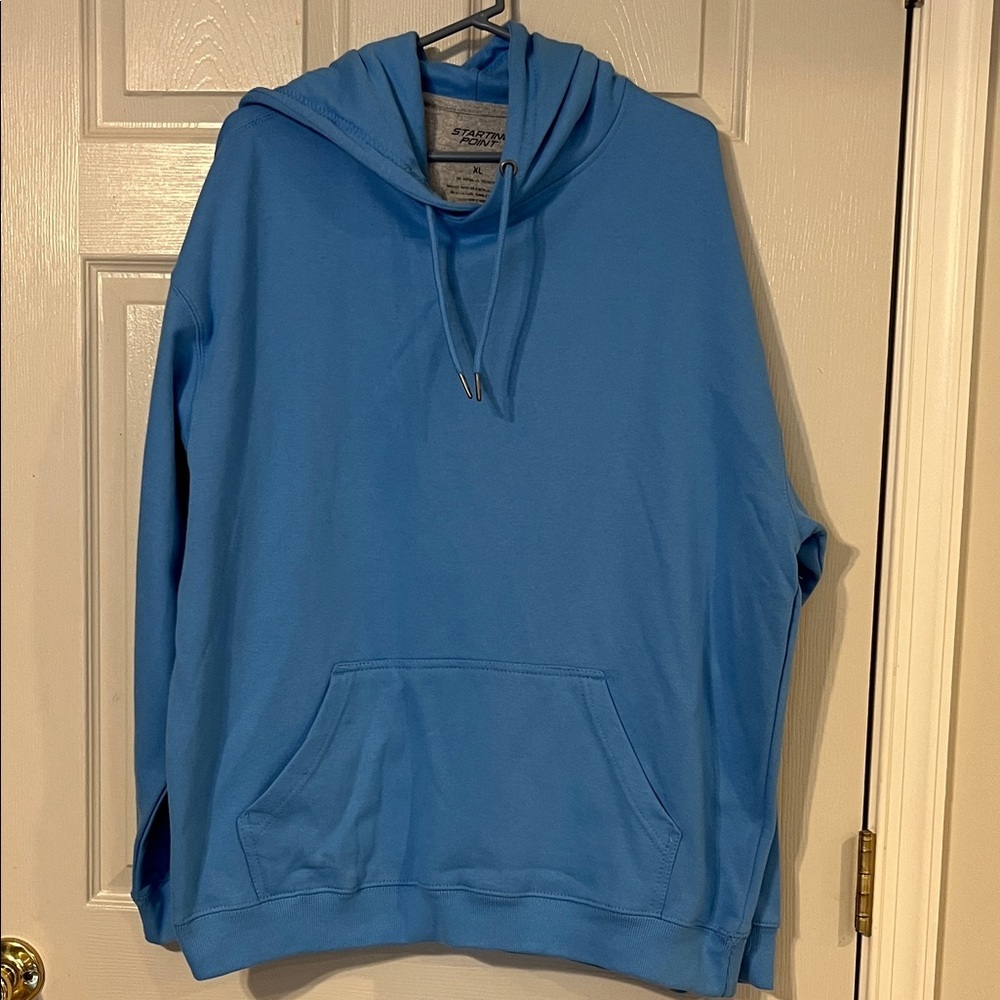Starting Point Sky Blue Men’s Hoodie XL